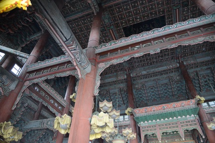Injeongjeon ceiling detail